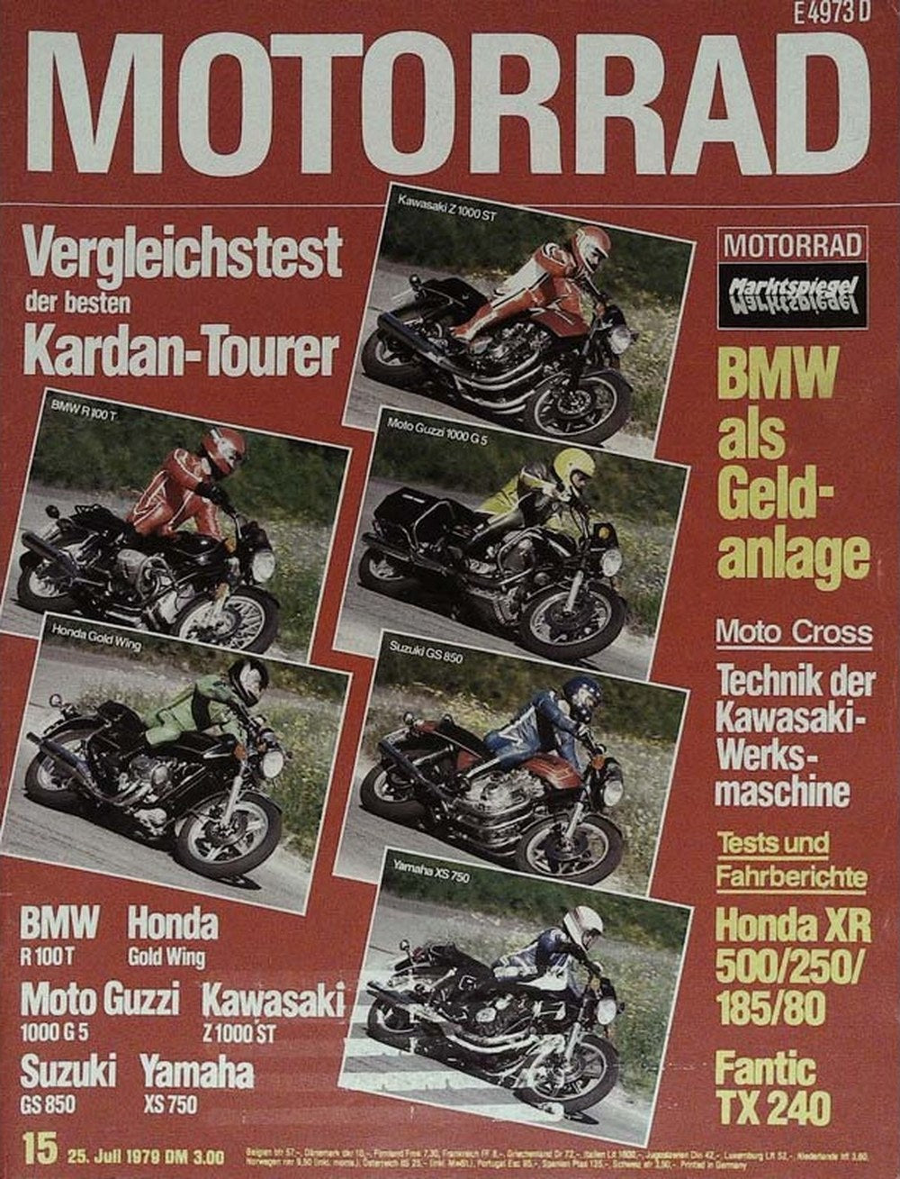Motorrad Tijdschrift Duitsland 1979-15 Originele uitgave