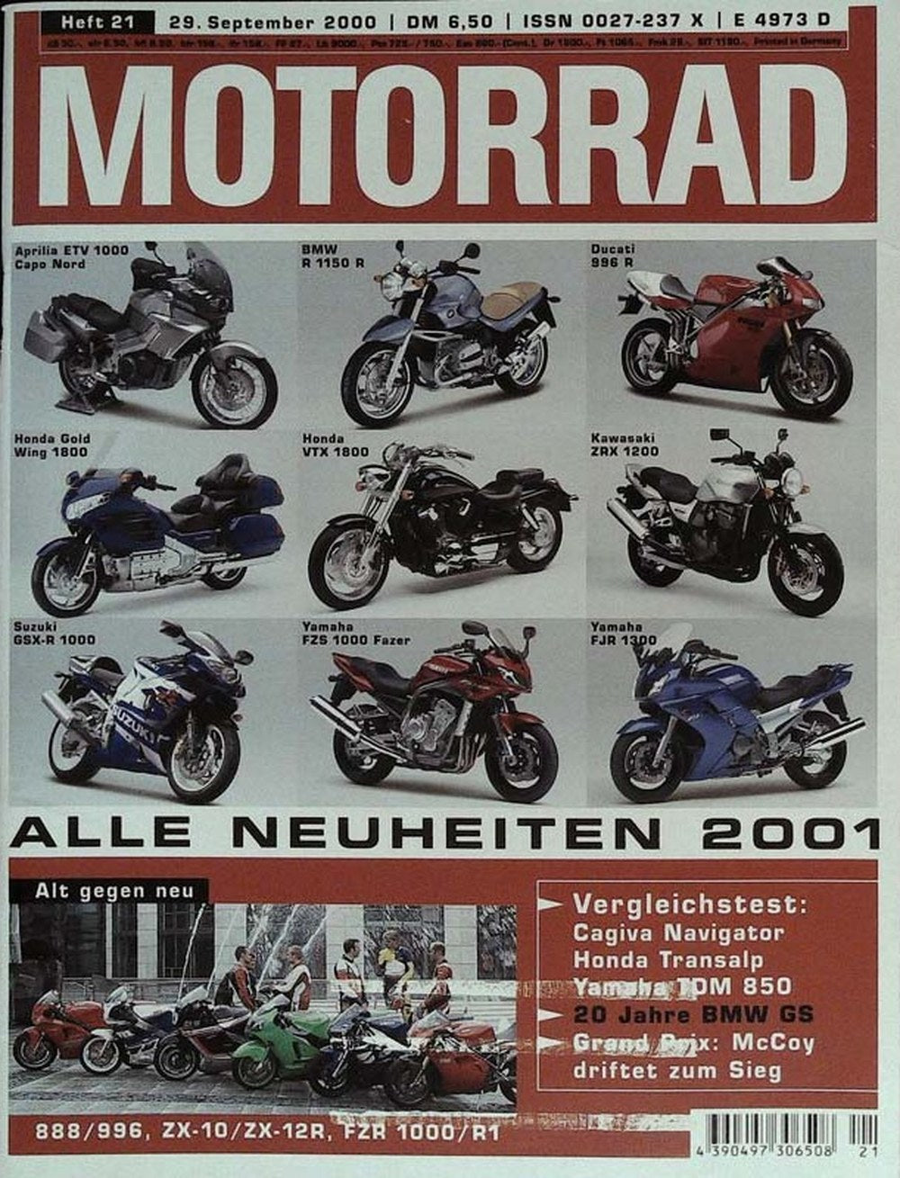 Motorrad Magazin Deutschland 2000-21 McCoy
