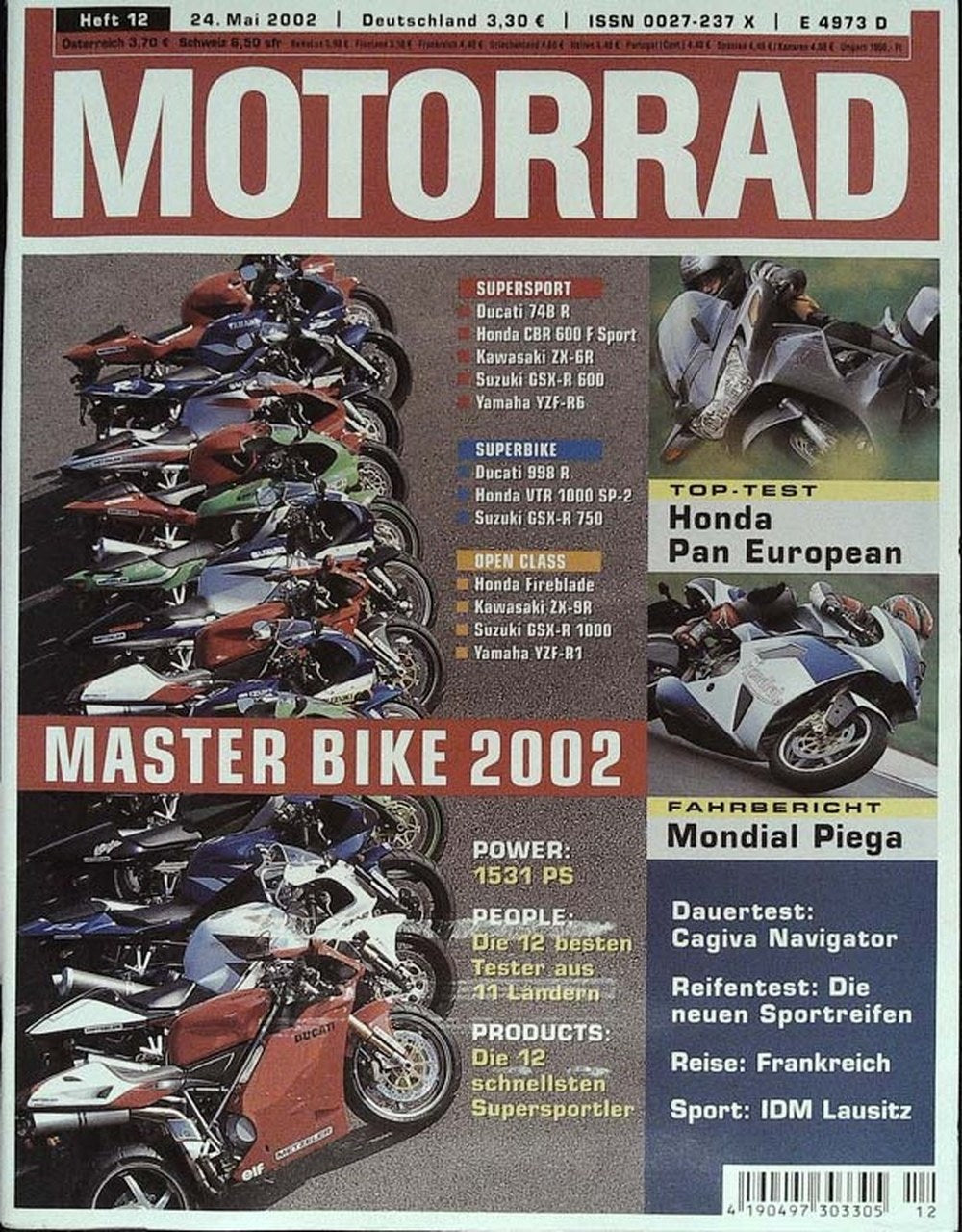Motorrad Magasin Tyskland 2002-12