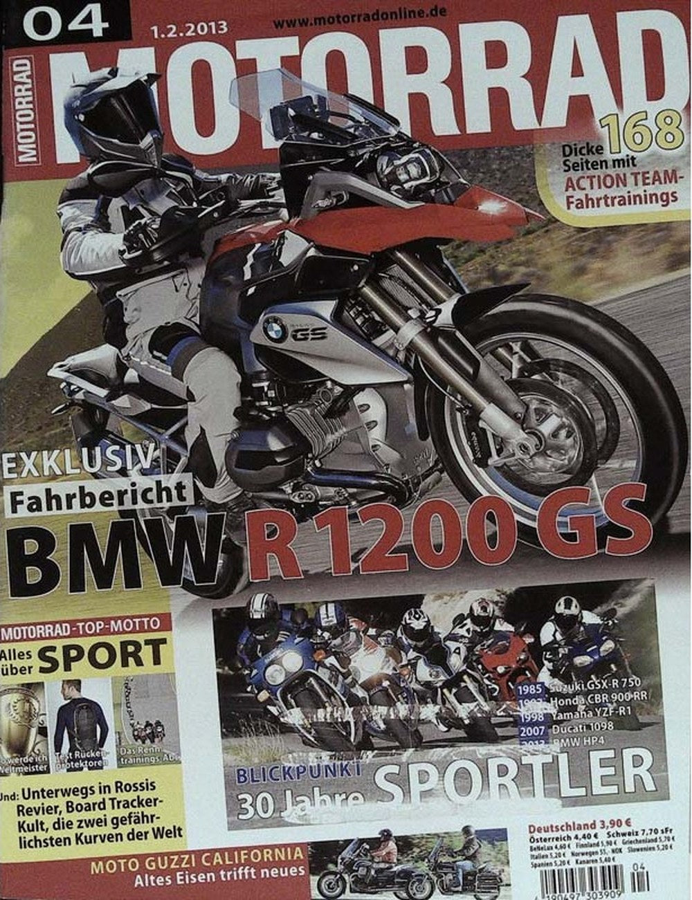 Motorrad Magazin Deutschland 2013-04 BMW R1200 GS