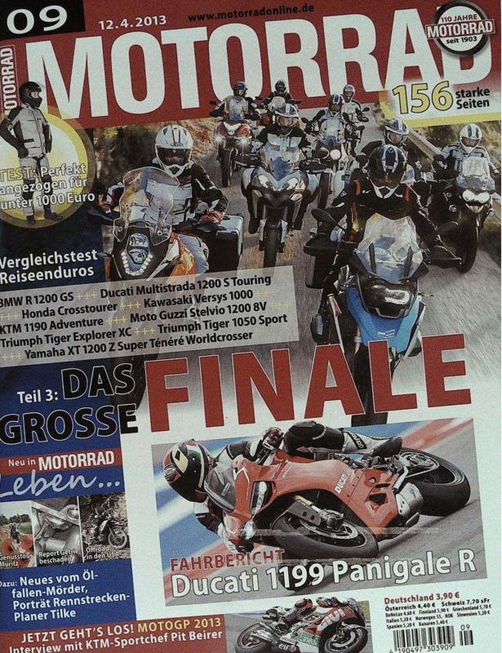 Motorrad Magazin Deutschland 2013-09 Pit Beirer