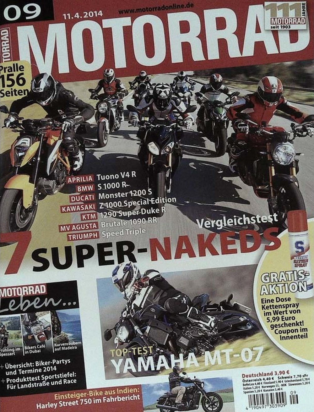 Motorrad Magazine Germany 2014-09
