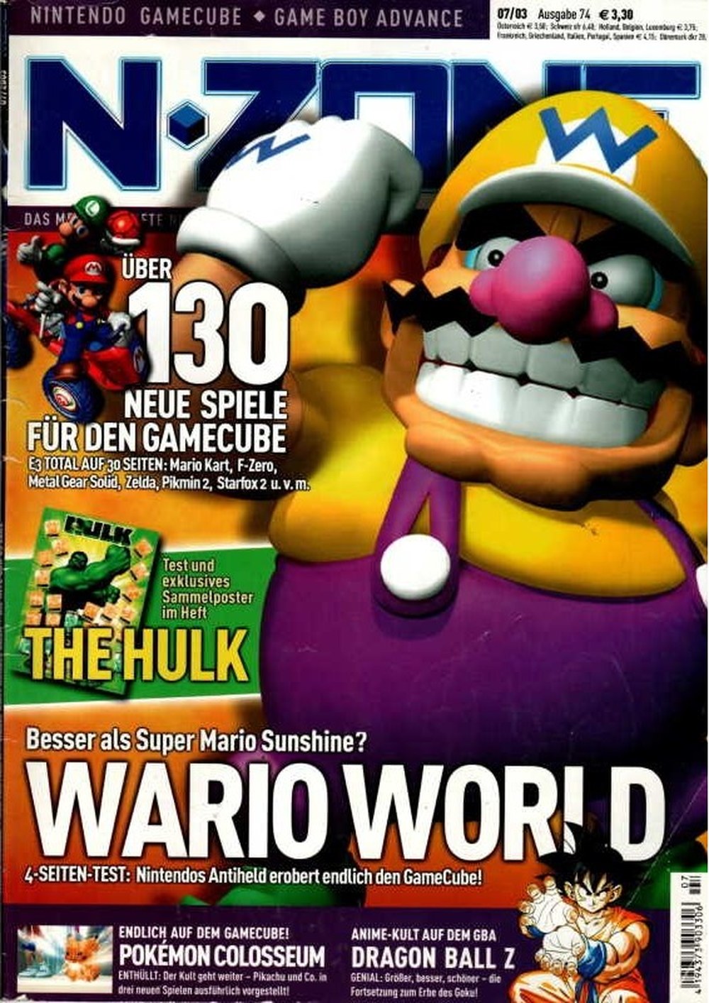 N-Zone Magazin Deutschland 2003-07 Wario