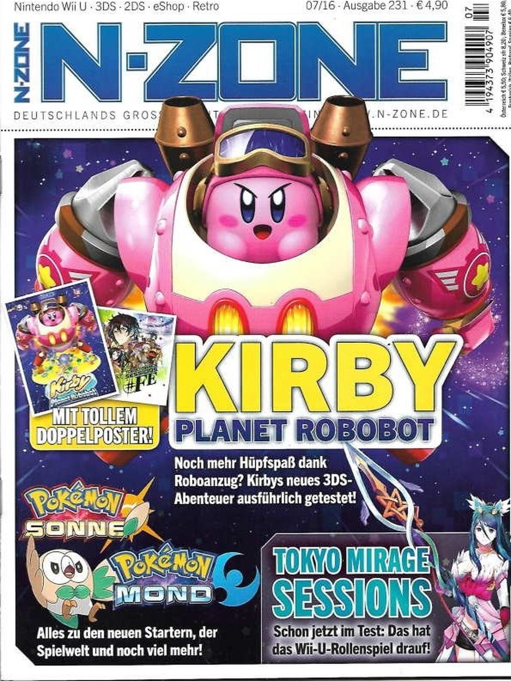 N-Zone Magazin Deutschland 2016-07 Kirby