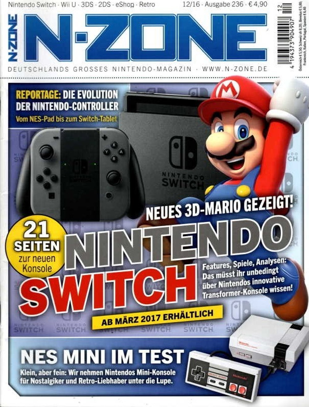N-Zone Magazin Deutschland 2016-12 Mario