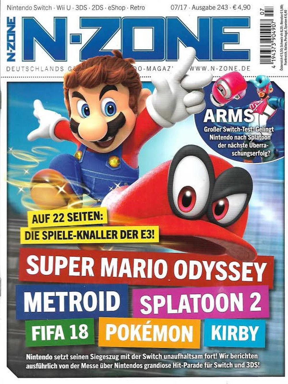N-Zone Magazin Deutschland 2017-07 Mario