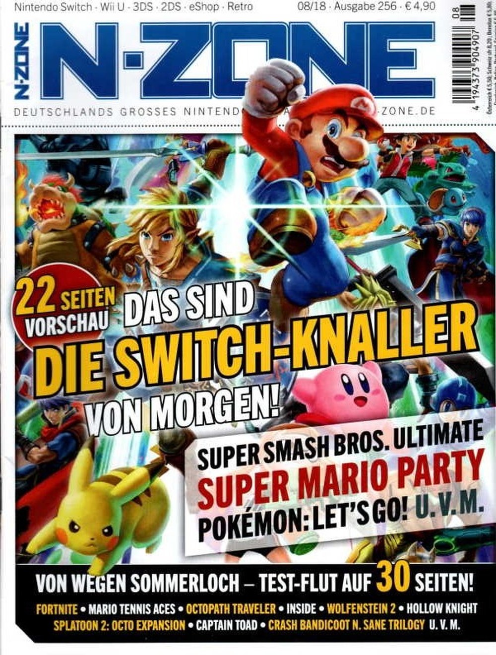 N-Zone Magasin Tyskland 2018-08