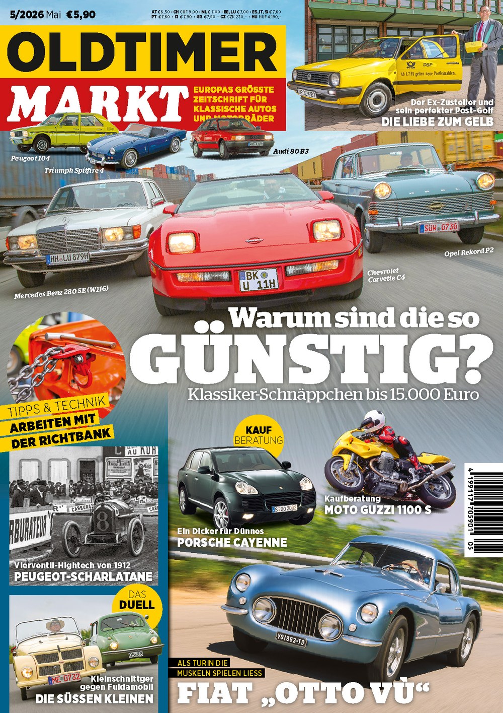 Oldtimer Markt Magasin Tyskland 2026-05