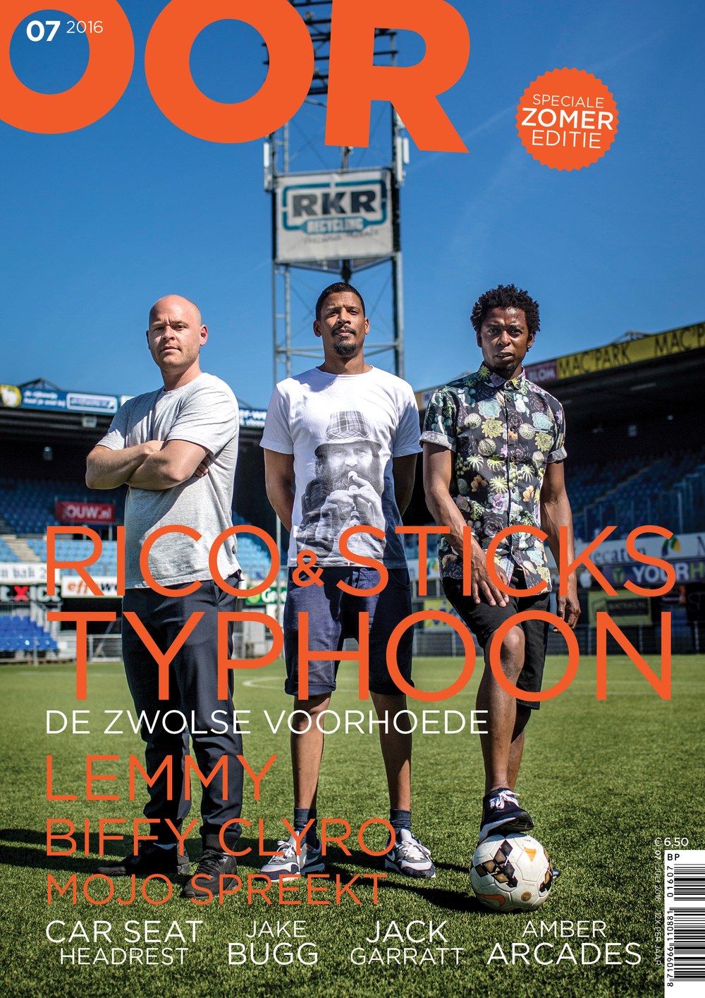 OOR Magazin Niederlande 2016-07 Lemmy Biffy Cluro Mojo Sprocket Car Seat Headrest Jake Bugg