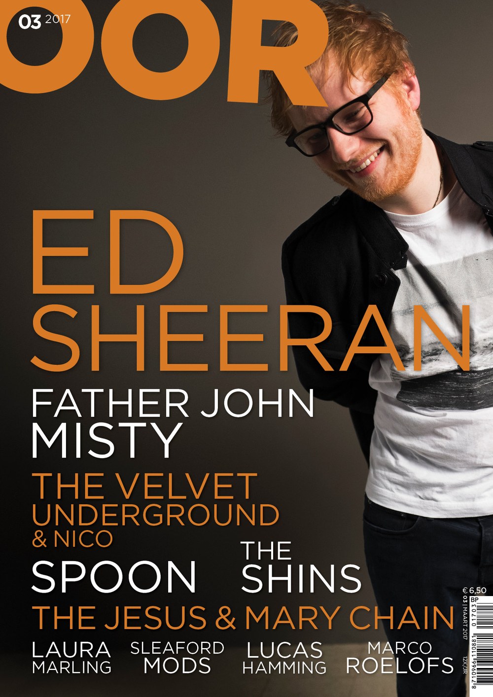 OOR Magazin Niederlande 2017-03 Ed Sheeran Father John Misty Laura Marling Sleaford Mods Lucas Hamming