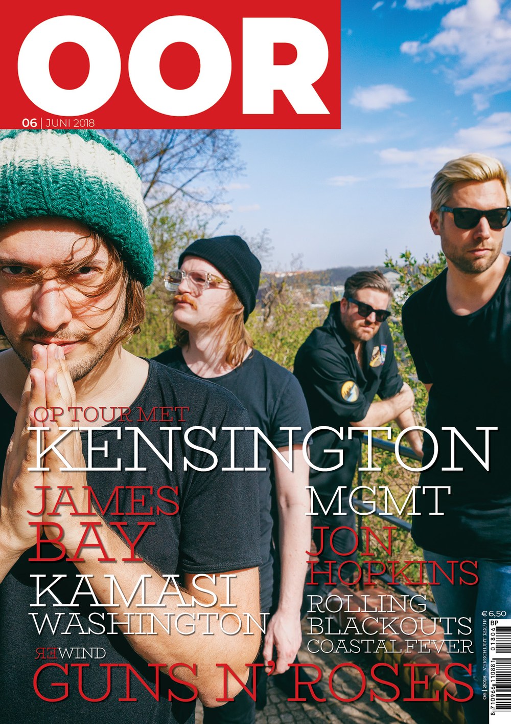 OOR Magazin Niederlande 2018-06 James Bay Kamasi Washington Jon Hopkins Kensington MGMT