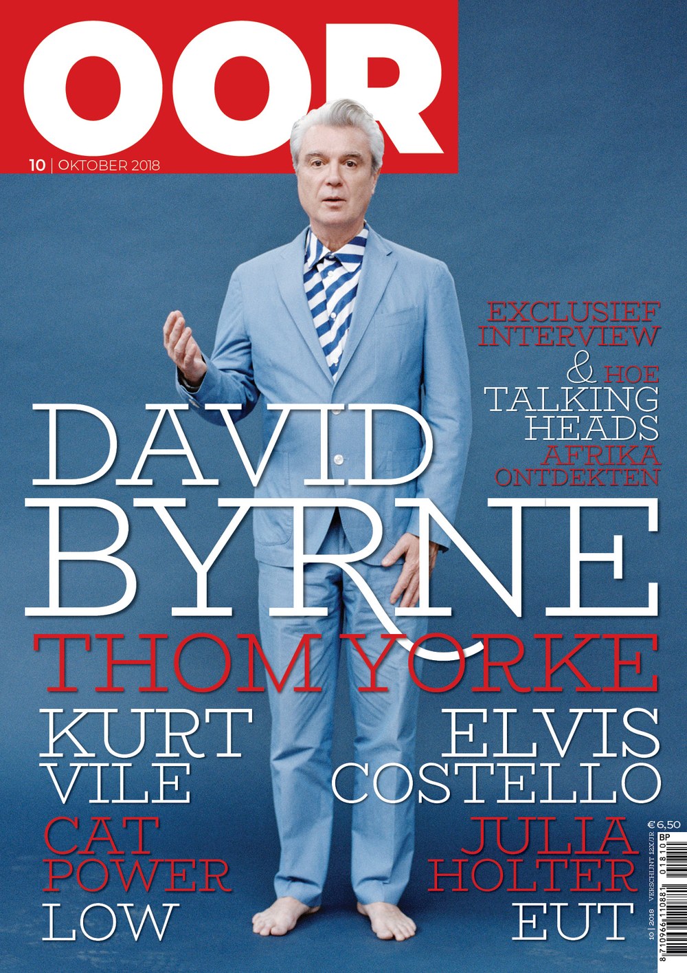 OOR Magazin Niederlande 2018-10 David Byrne Thom Yorke Kurt Vile Elvis Costello Cat Power