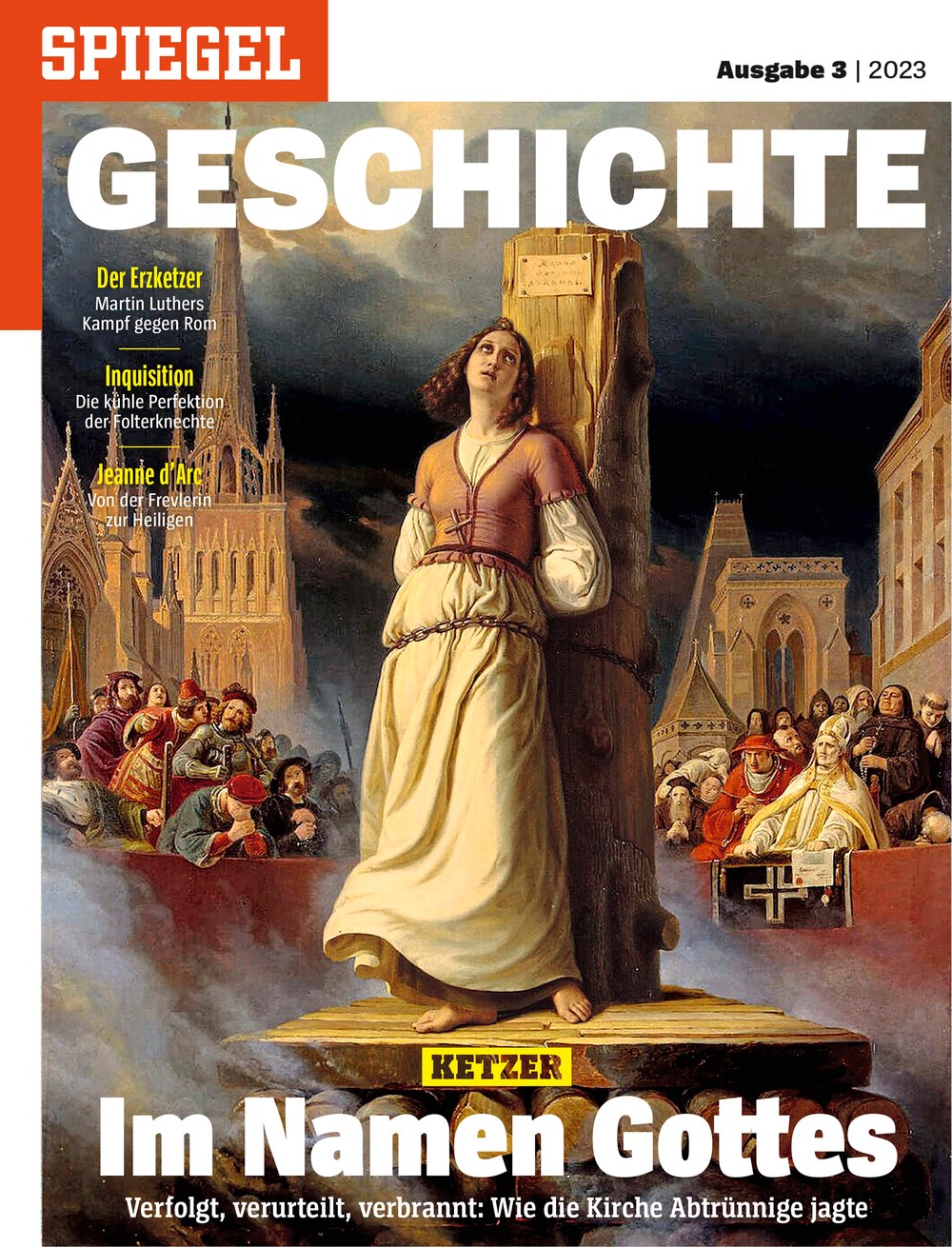 Spiegel Geschichte Magazin Deutschland 2023-03 Joan Of Arc Martin Luther
