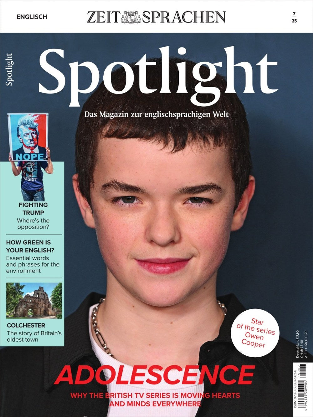 Spotlight Magazin Deutschland 2025-07 Owen Cooper Donald Trump