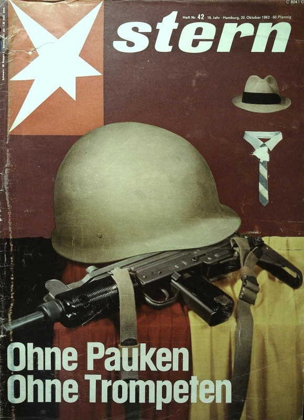 Stern Magazin Deutschland 1963-42 Militär Soldat Uniform