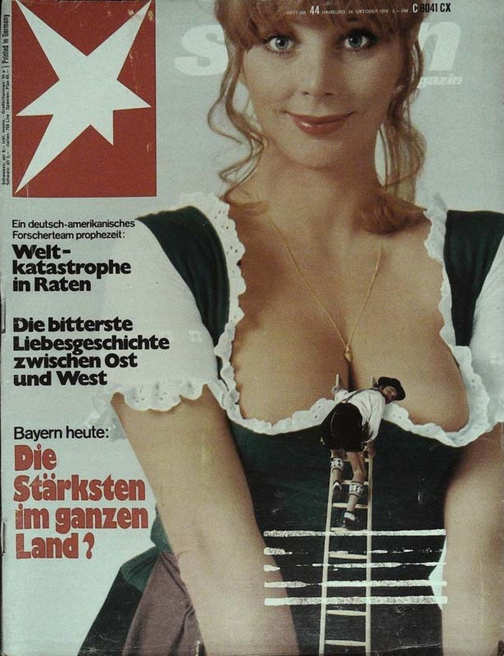 Stern Magazin Deutschland 1974-44 Weltkatastrophe Liebesgeschichte Ost-West Bayern