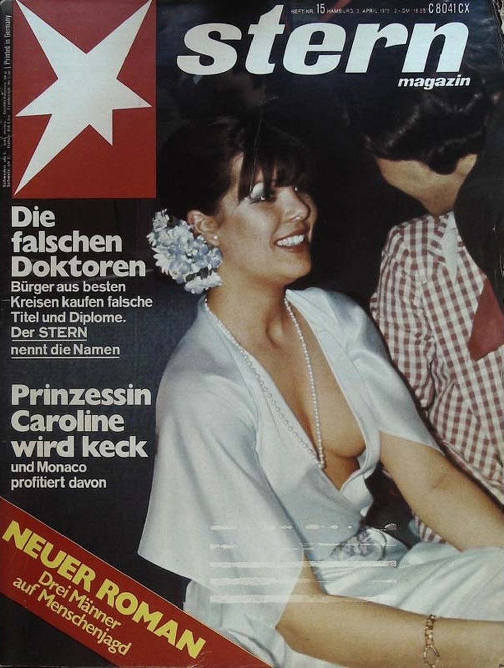Stern Magazin Deutschland 1975-15 Caroline Of Monaco