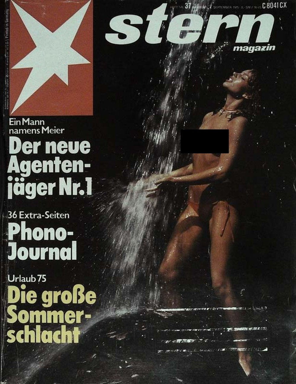 Stern Magazin Deutschland 1975-37 Agentenjäger Spionage Phono-Journal