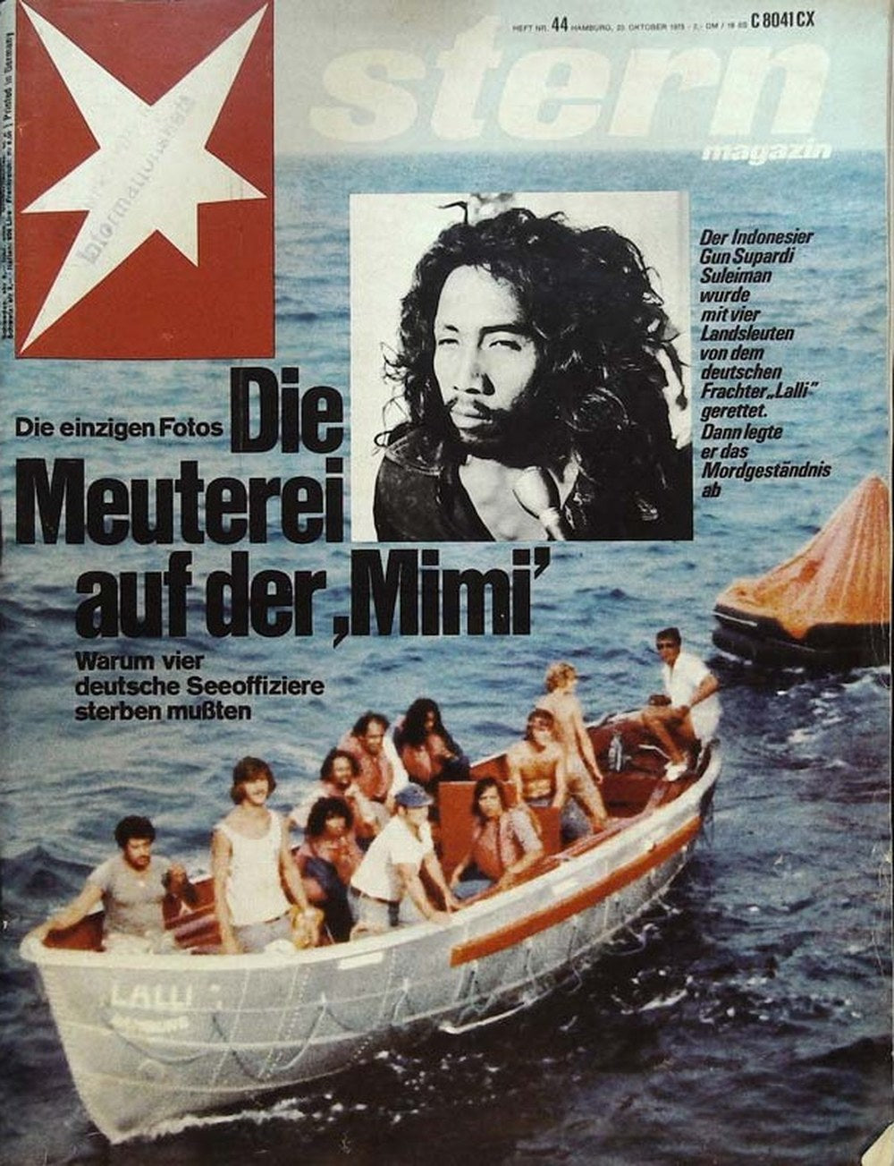 Stern Magazin Deutschland 1975-44 Gun Supardi Suleiman