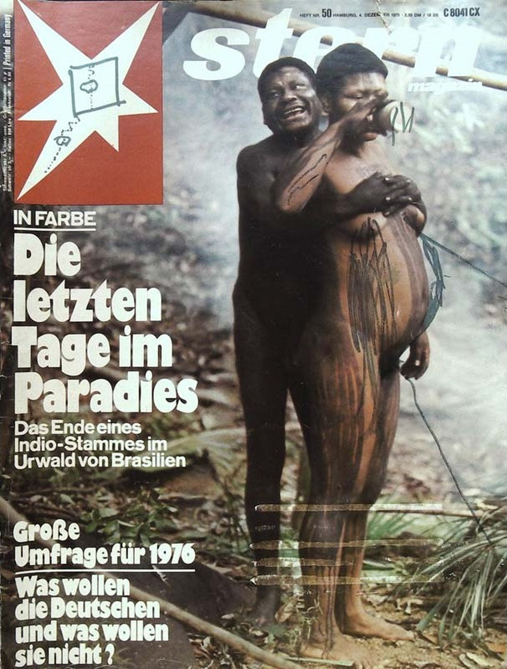 Stern Magazin Deutschland 1975-50 Indigene Völker Brasilien Urwald