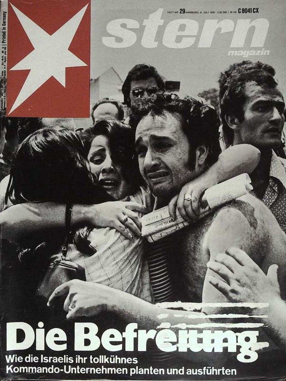 Stern Magazin Deutschland 1976-29 Operation Entebbe Geiselbefreiung Israel
