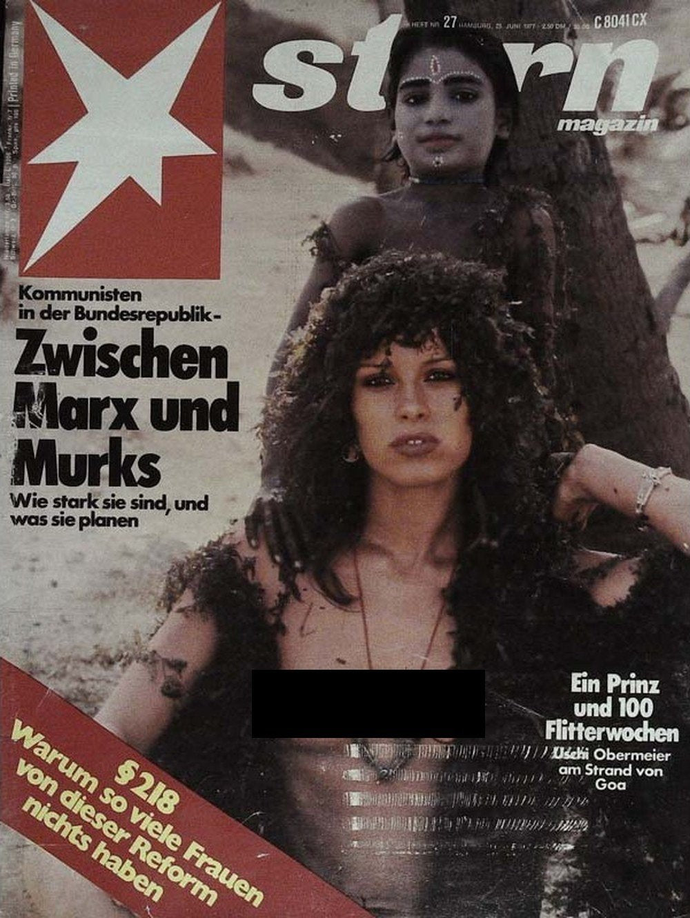 Stern Magazin Deutschland 1977-27 Uschi Obermeier