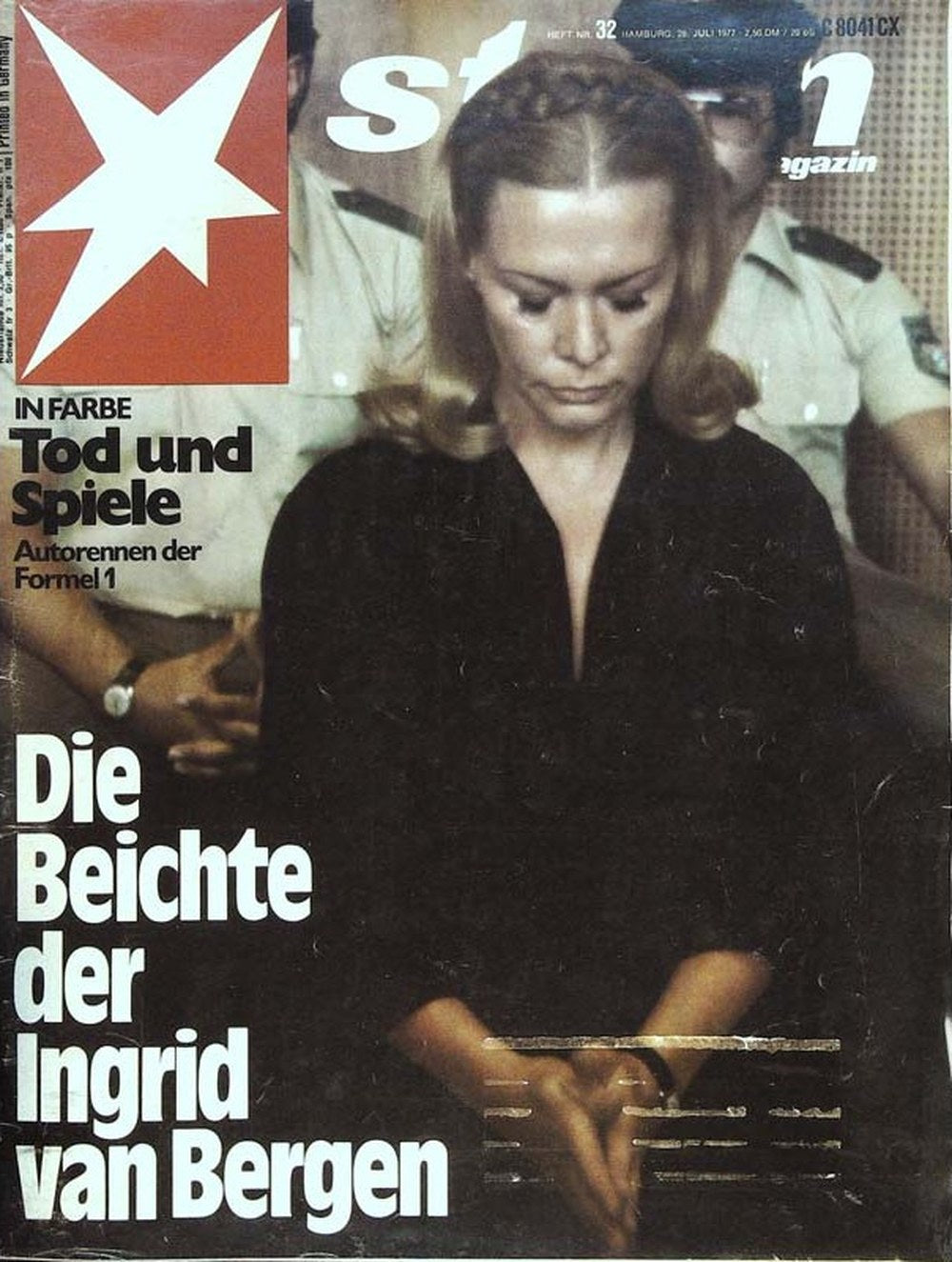 Stern Magazin Deutschland 1977-32 Ingrid Van Bergen