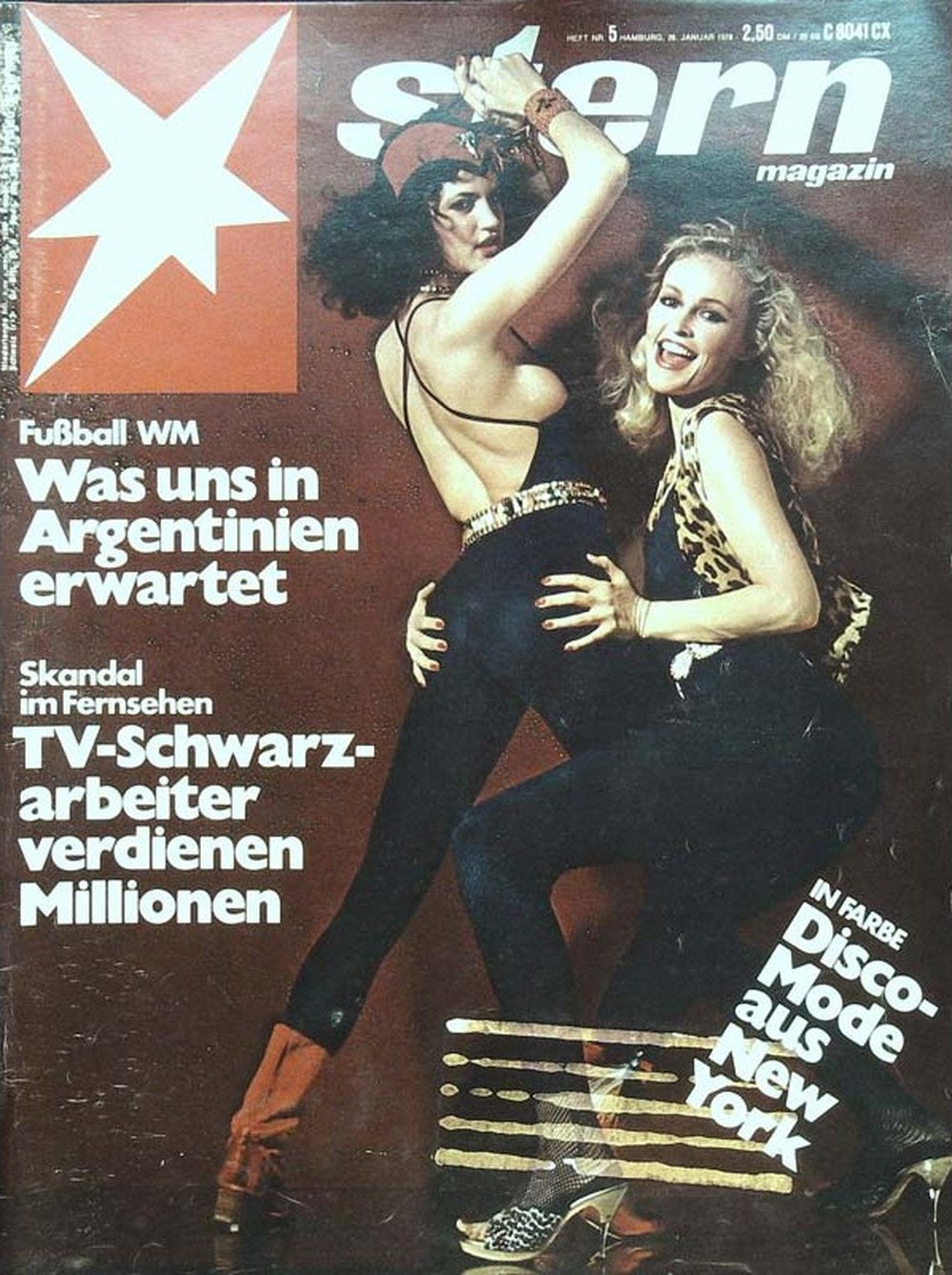 Stern Magazin Deutschland 1978-05 Fußball-WM Argentinien Disco-Mode
