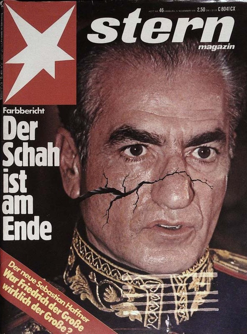 Stern Magazin Deutschland 1978-46 Mohammad Reza Pahlavi Sebastian Haffner Frederick The Great