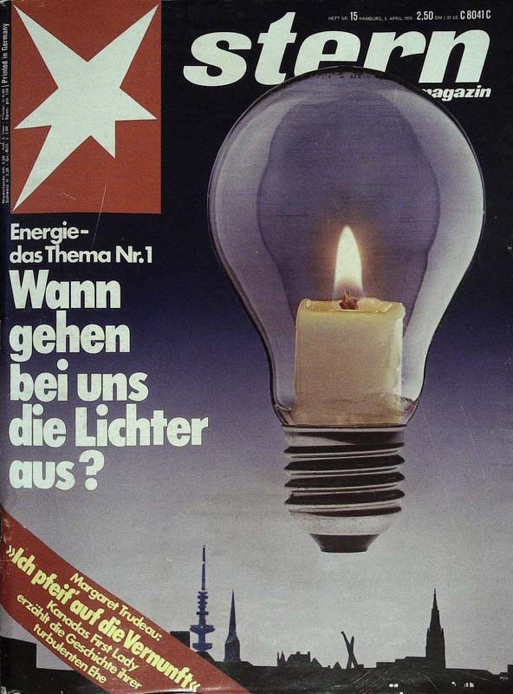 Stern Magazin Deutschland 1979-15 Margaret Trudeau