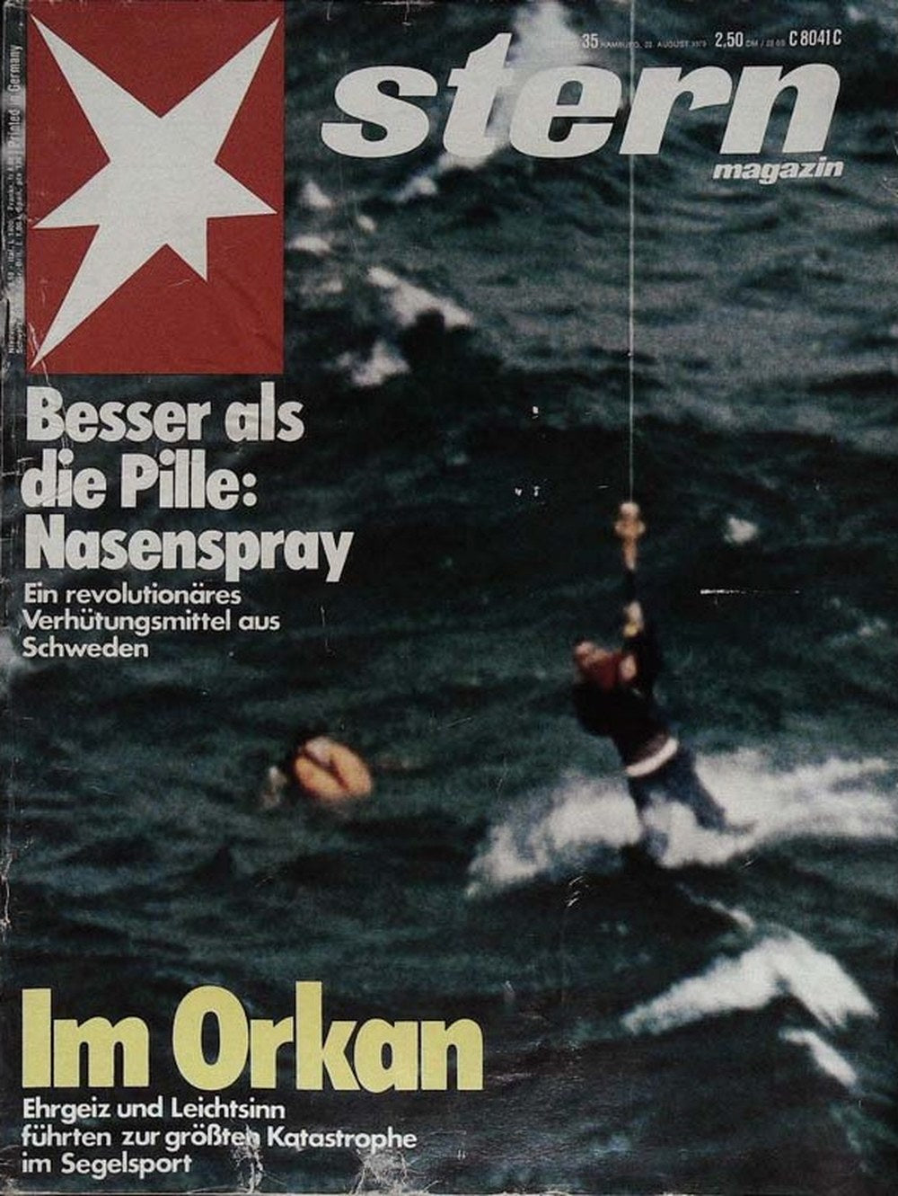 Stern Magazin Deutschland 1979-35 Fastnet-Rennen Segelsport Orkan