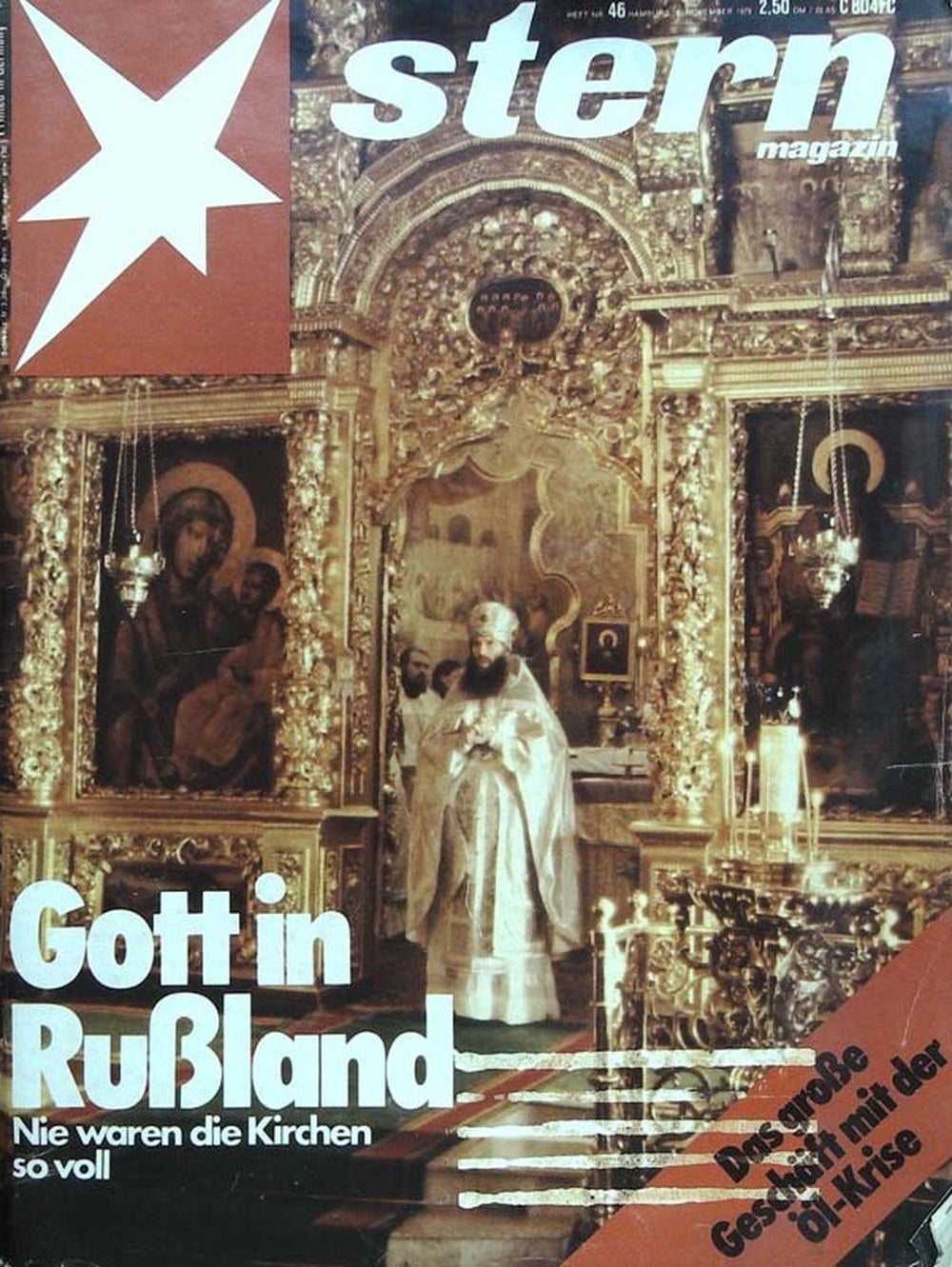 Stern Magazin Deutschland 1979-46 Russland Religion Orthodoxe Kirche