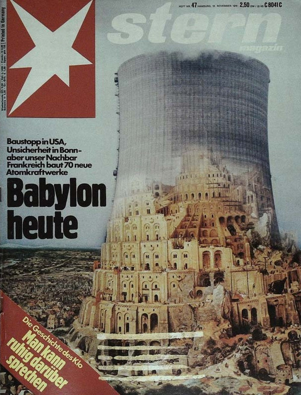 Stern Magazin Deutschland 1979-47 Atomkraftwerke Baustoff USA Unsicherheit Bonn