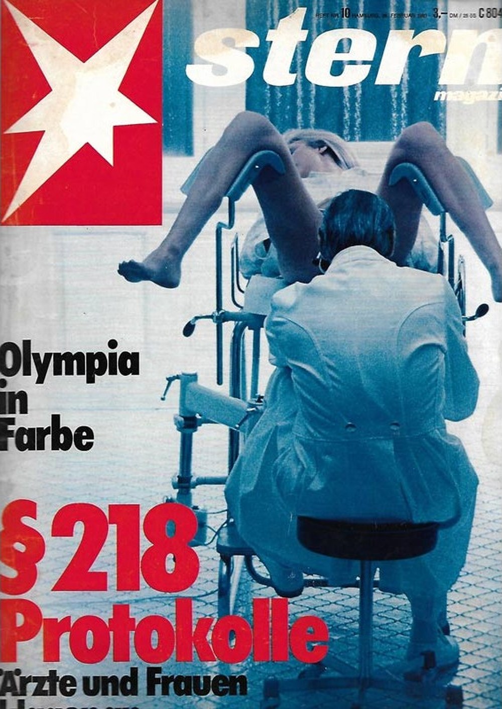 Stern Magazin Deutschland 1980-10 Paragraph 218 Abtreibung Gynäkologie