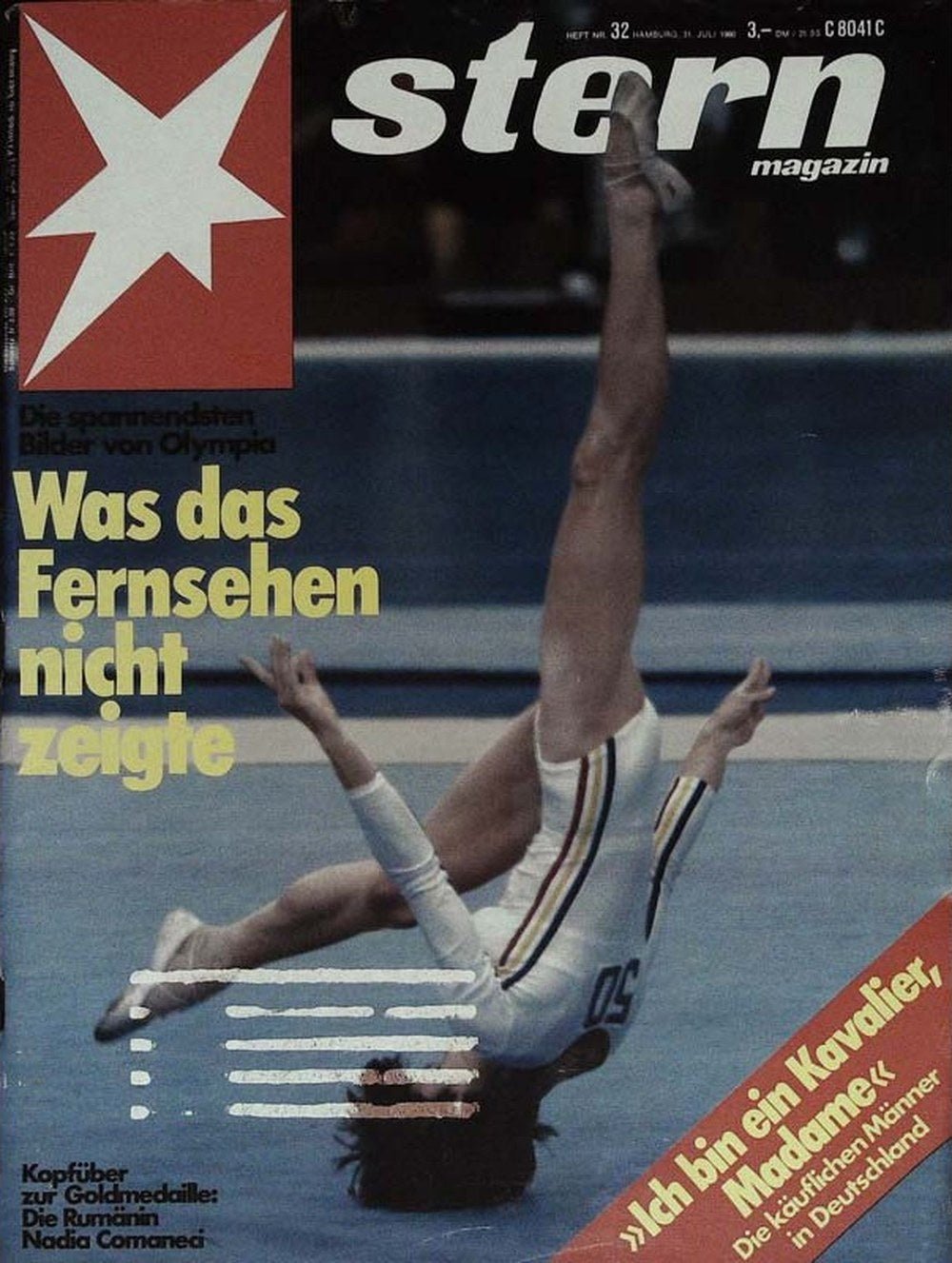 Stern Magazin Deutschland 1980-32 Nadia Comaneci