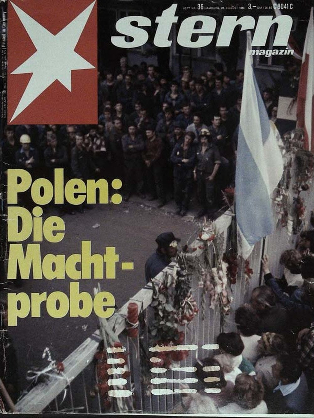 Stern Magazin Deutschland 1980-36 Solidarity (Solidarność)