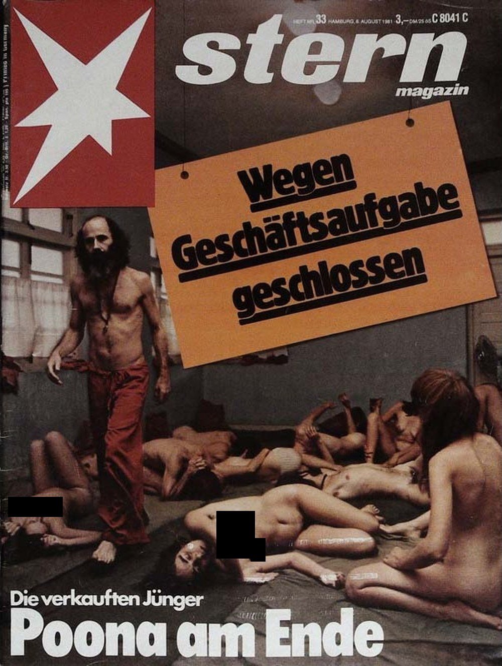 Stern Magazin Deutschland 1981-33 Bhagwan Shree Rajneesh