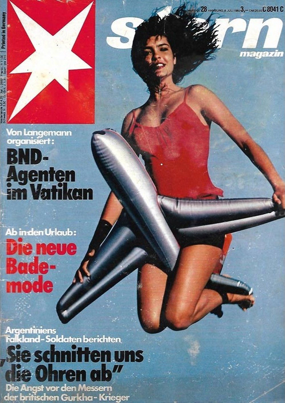 Stern Magazin Deutschland 1982-28 BND Vatikan Spionage
