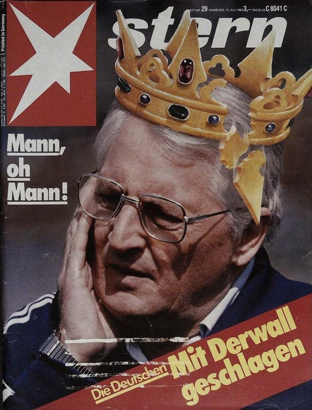 Stern Magazin Deutschland 1982-29 Jupp Derwall