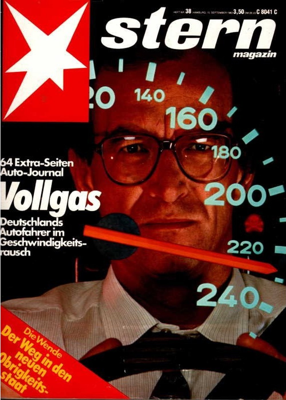Stern Magazin Deutschland 1983-38 Helmut Kohl