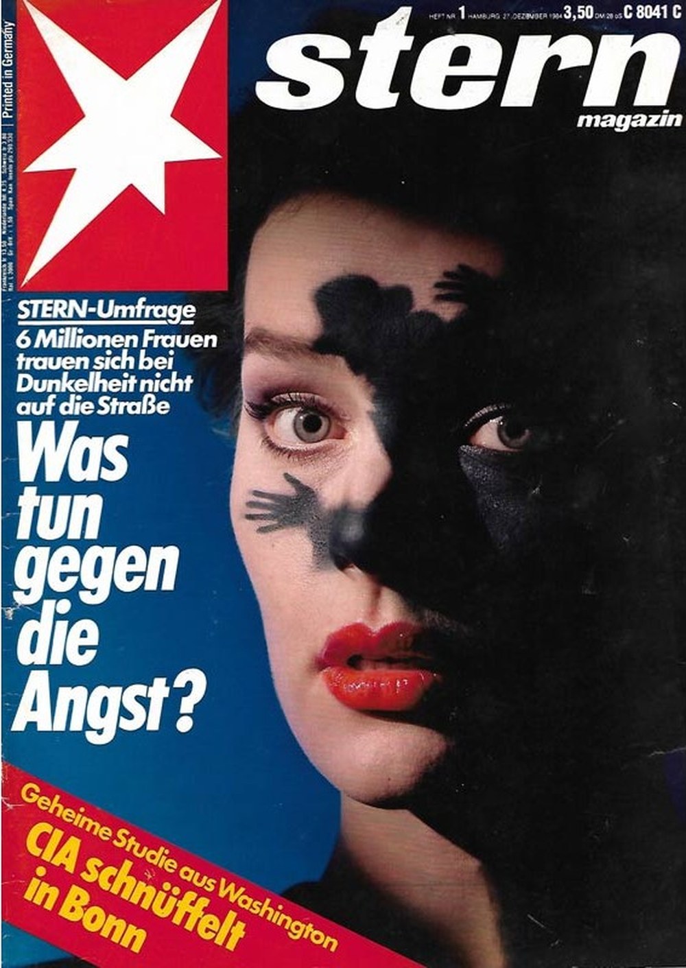 Stern Magazin Deutschland 1984-01 Frauensicherheit Angst Dunkelheit