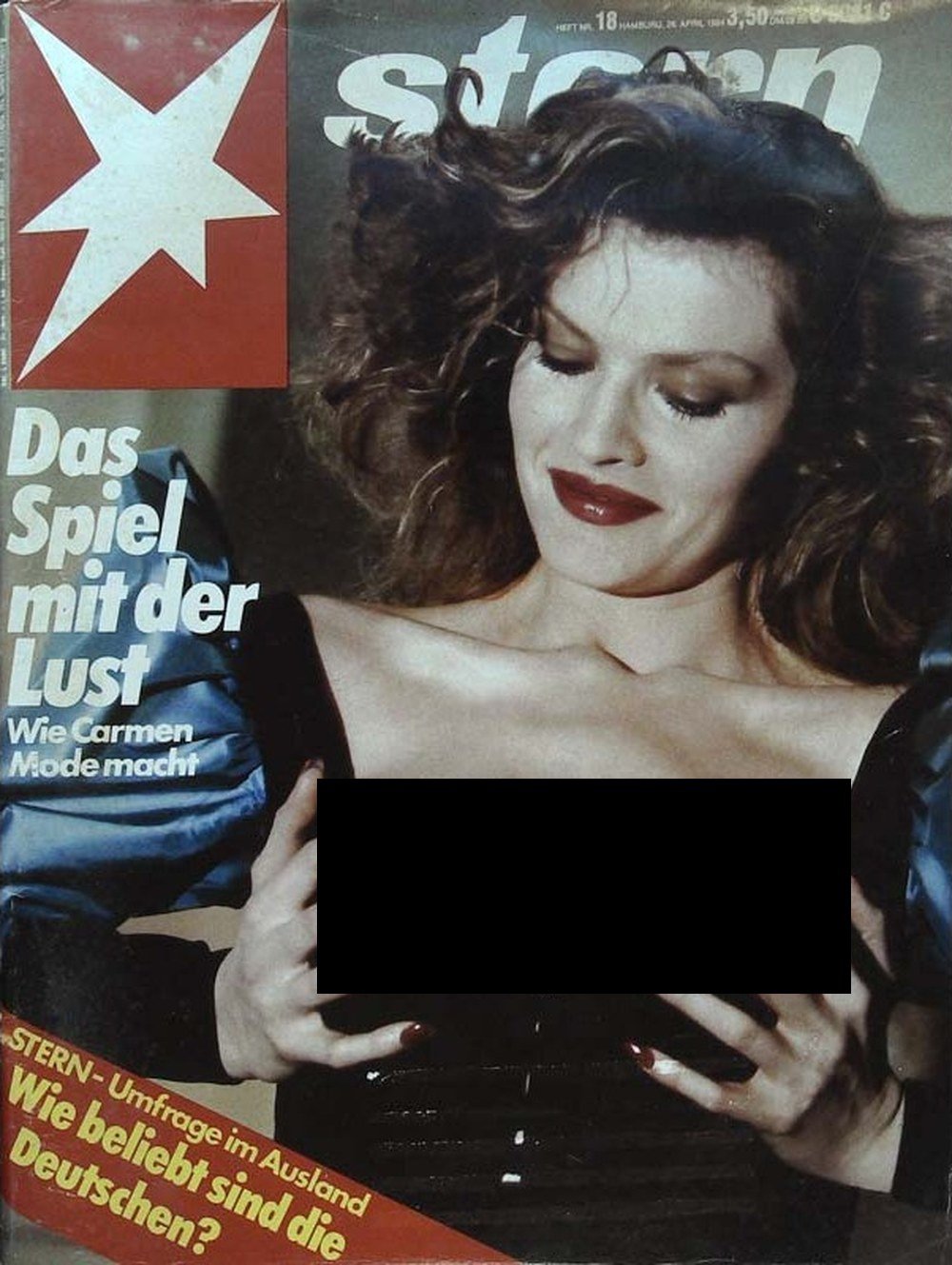 Stern Magazin Deutschland 1984-18 Carmen