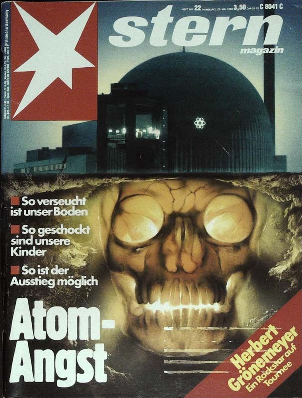 Stern Magazin Deutschland 1986-22 Herbert Grönemeyer