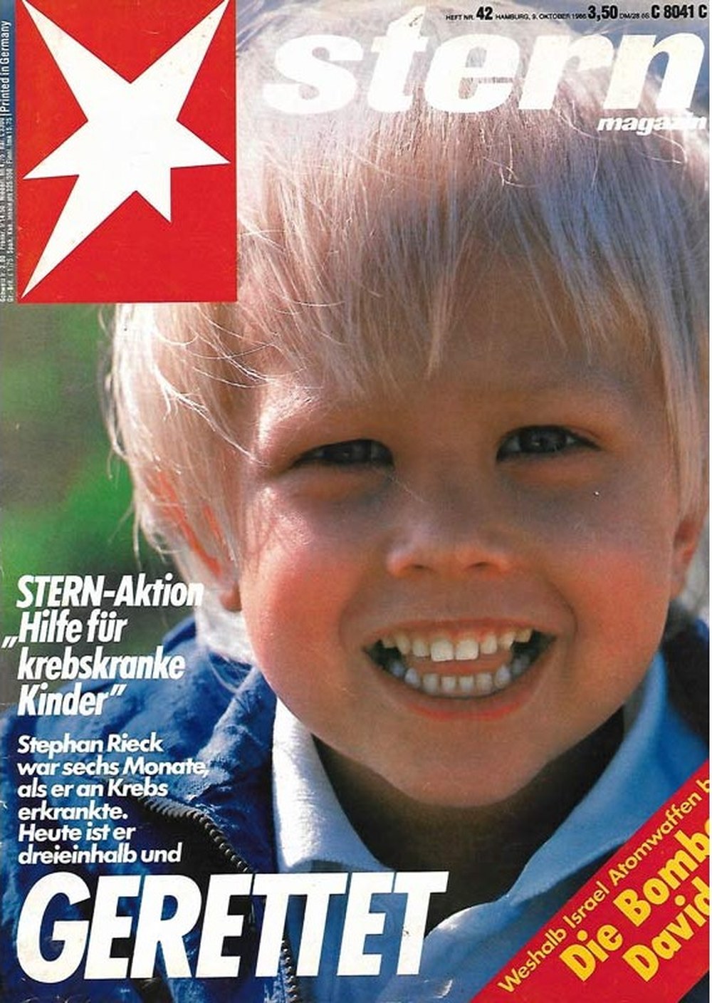 Stern Magazin Deutschland 1986-42 Stephan Rieck