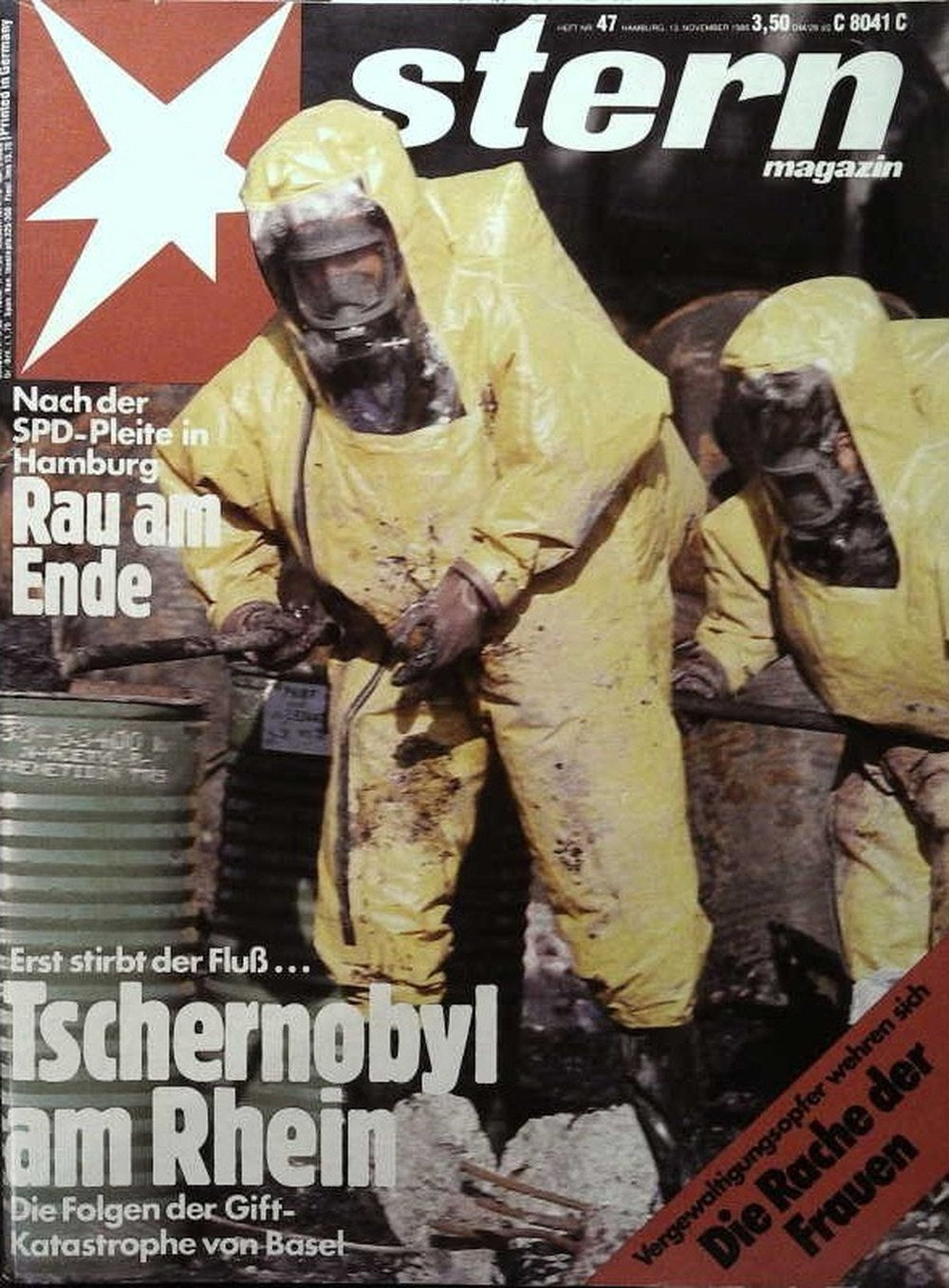 Stern Magazin Deutschland 1986-47 Johannes Rau