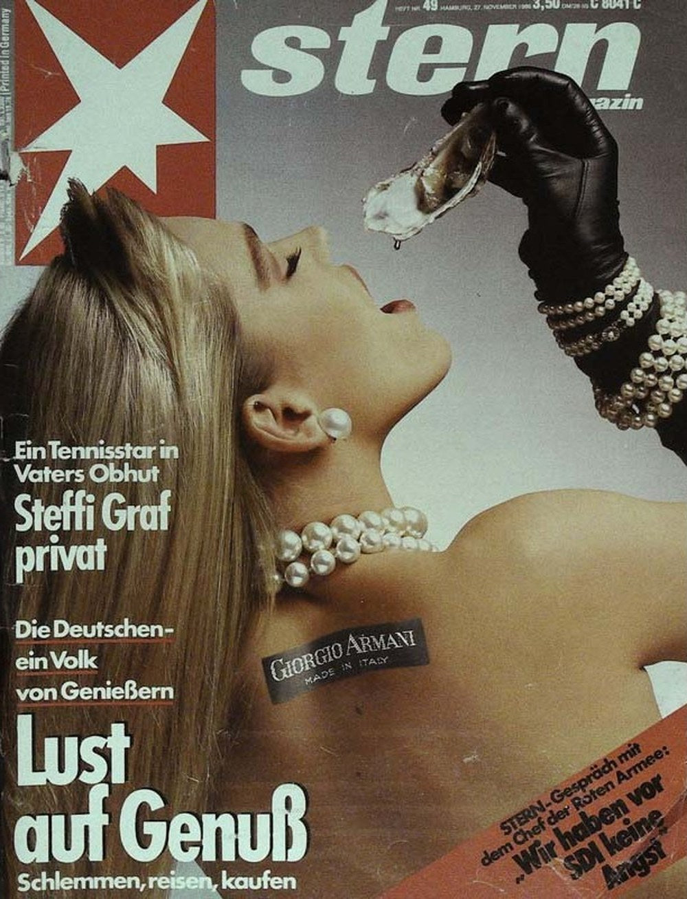 Stern Magazin Deutschland 1986-49 Steffi Graf
