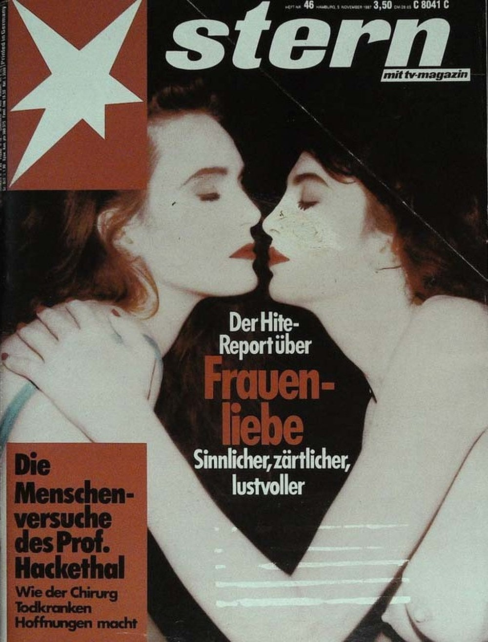 Stern Magazin Deutschland 1987-46 Prof. Julius Hackethal