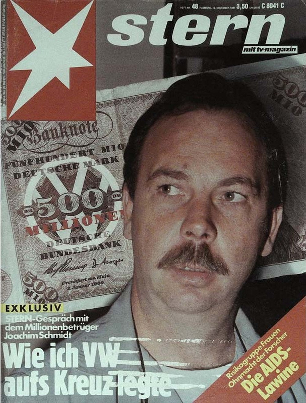 Stern Magazin Deutschland 1987-48 Joachim Schmidt