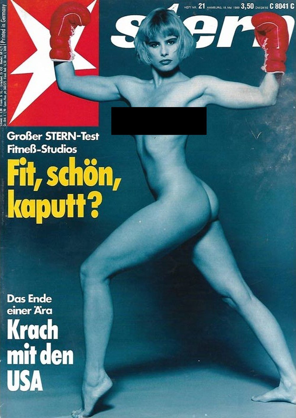 Stern Magazin Deutschland 1989-21 Fitnessstudio Fitness-Test Boxen
