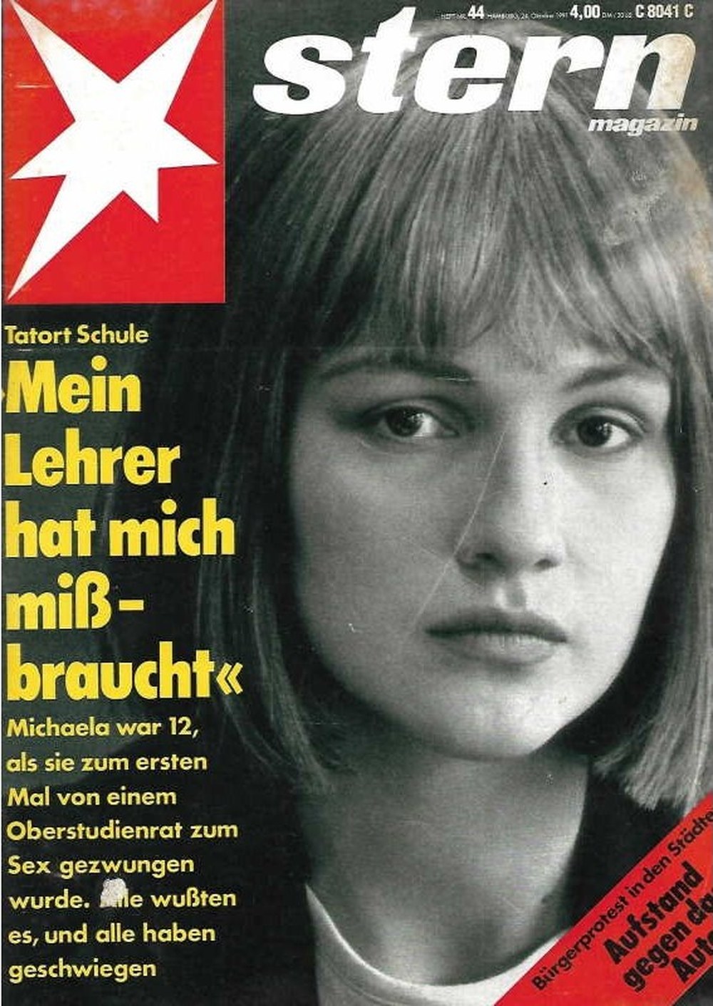 Stern Magazin Deutschland 1991-44 Michaela